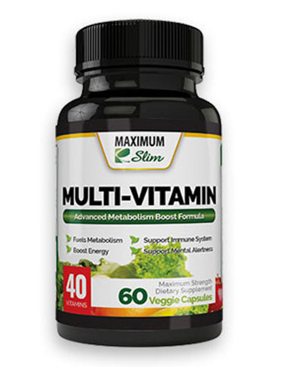 Maximum Slim Multi-Vitamin | Daily Nutritional Support for Overall Wellness