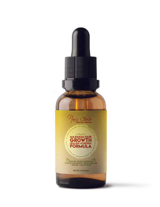 Noa's Choice Organic Ayurvedic Maximum Hair Growth Oil Elixer