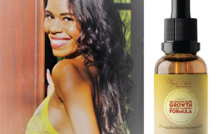 Noa's Choice Organic Ayurvedic Maximum Hair Growth Oil Elixer