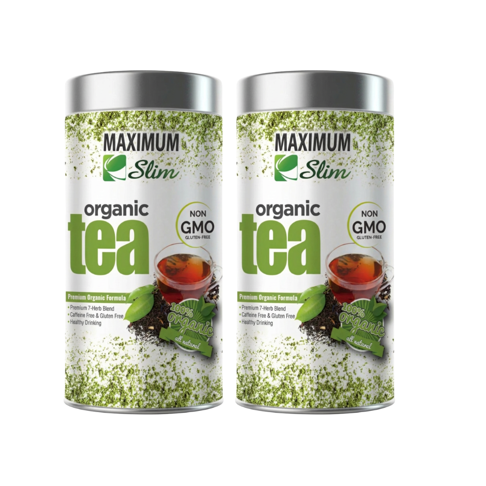 Maximum Slim Organic Tea | Premium 7-Herb Blend with Matcha & Rooibos