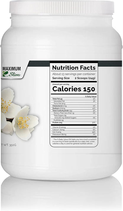 Organic Protein Shake - Maximum Slim | Nutrient Rich Drink for Muscle Recovery