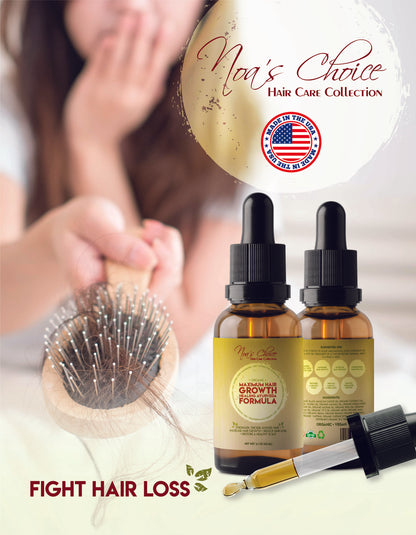 Noa's Choice Organic Ayurvedic Maximum Hair Growth Oil Elixer