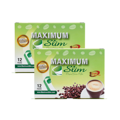 Maximum Slim Original Green Coffee | Support Gut Health  |  Control Cravings  |  12 Servings