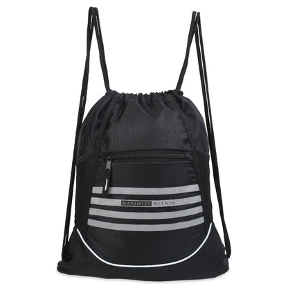 Sackpack Drawstring Backpack Gym Bag - Maximize Within | Durable & Lightweight for Active Lifestyles