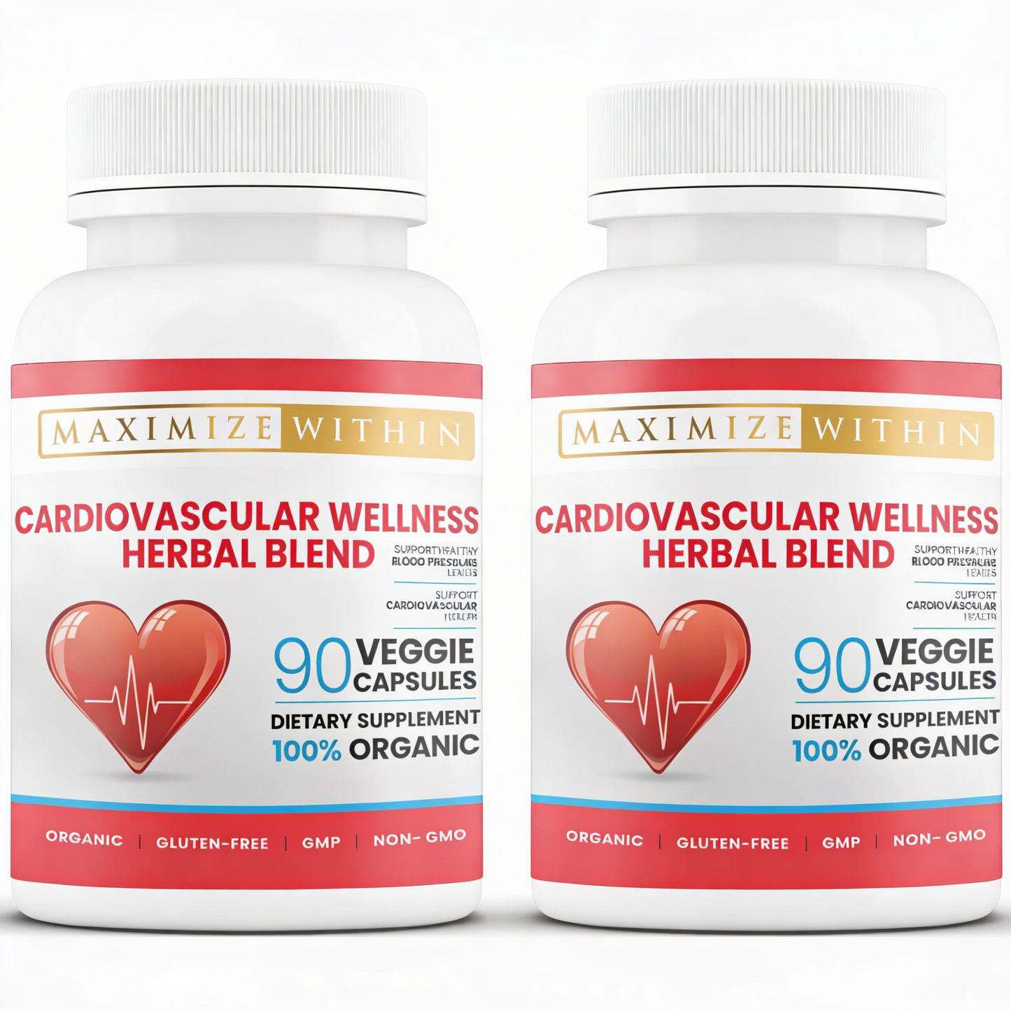Cardiovascular Wellness Herbal Blend – Maximize Within | Plant-Based Daily Supplement
