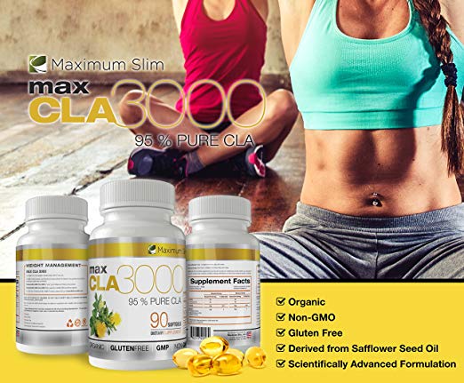 Max CLA 3000 - Maximum Slim | Supports Fat Metabolism & Lean Muscle Maintenance