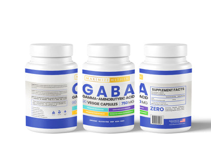 Gamma-Aminobutyric Acid - GABA Supplement - Maximum Slim | Supports Relaxation & Stress Relief