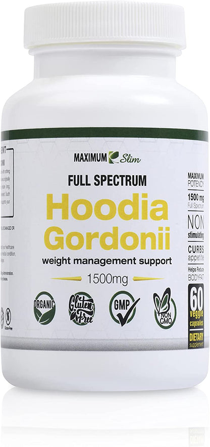 Maximum Slim Hoodia Gordonii Full Spectrum | Supports Appetite Control Naturally