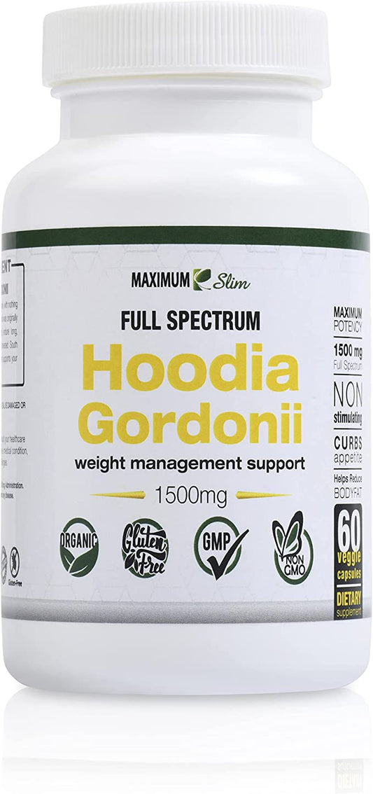 Maximum Slim Hoodia Gordonii Full Spectrum | Supports Appetite Control Naturally