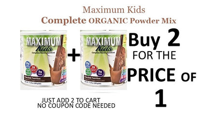 Maximum Kids Complete ORGANIC Powder Mix