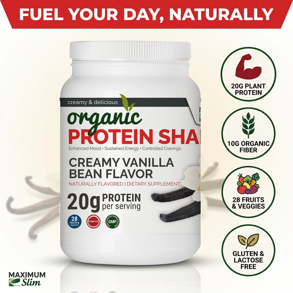 Organic Protein Shake - Maximum Slim 