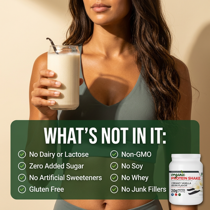 Organic Protein Shake - Maximum Slim | Nutrient Rich Drink for Muscle Recovery