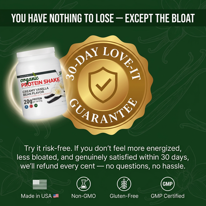 Organic Protein Shake - Maximum Slim | Nutrient Rich Drink for Muscle Recovery