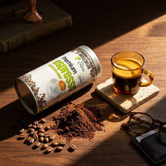 Maximum Slim Organic Espresso | Rich & Smooth Coffee for Energy Boost