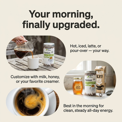 Maximum Slim Organic Espresso | Rich & Smooth Coffee for Energy Boost