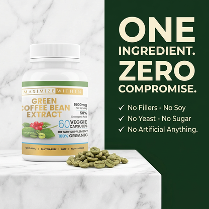 Maximize Within Green Coffee Bean Extract | Premium Plant-Based Dietary Supplement