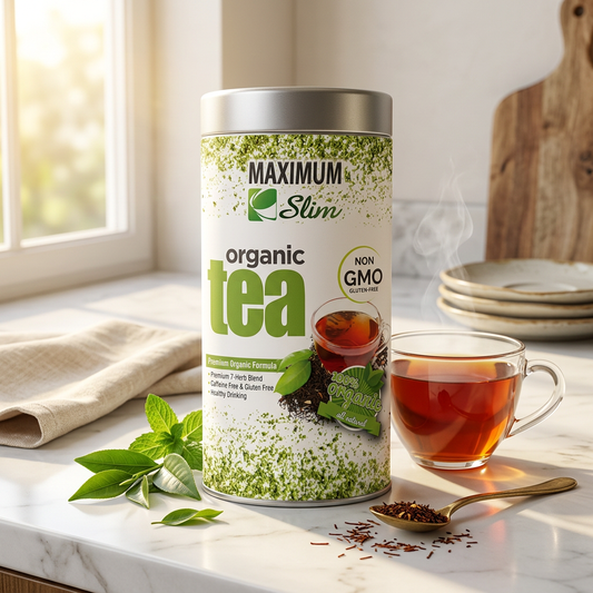 Maximum Slim Organic Tea | 7-Herb Blend with Matcha & Rooibos