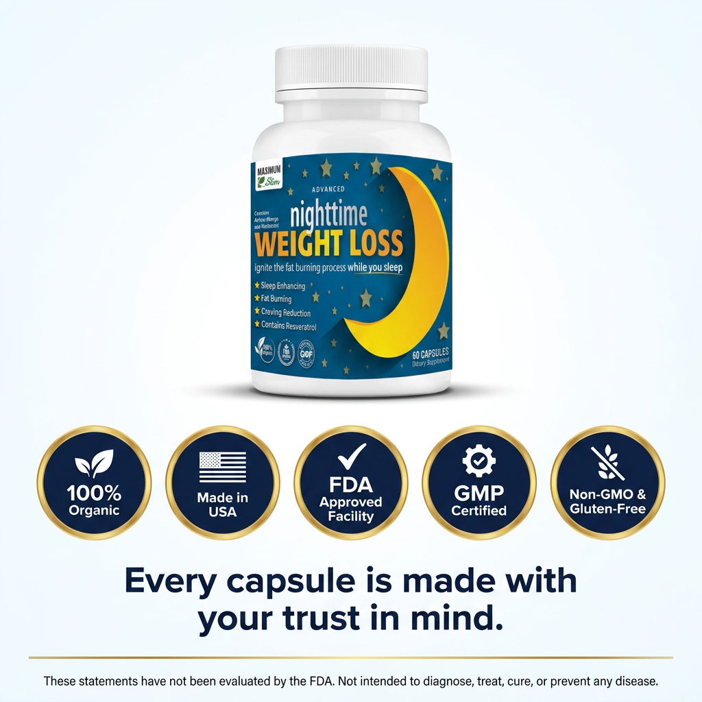 Maximum Slim Nighttime Wellness Formula | Evening Routine Support