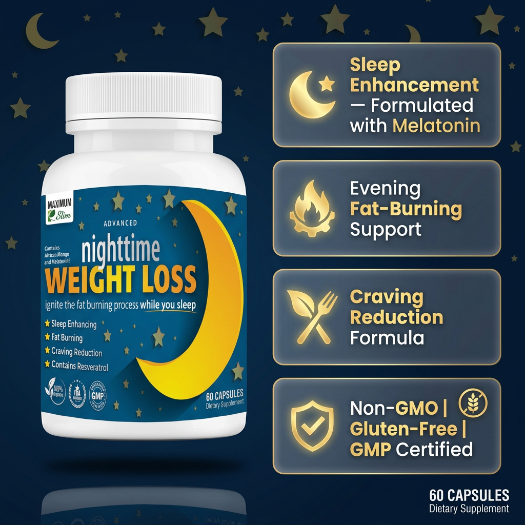 Maximum Slim Nighttime Wellness Formula | Evening Routine Support