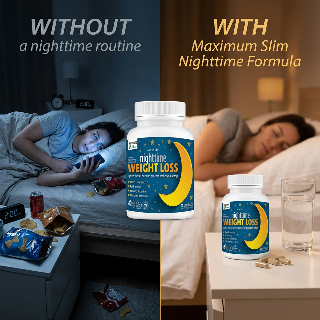 Maximum Slim Nighttime Wellness Formula | Evening Routine Support