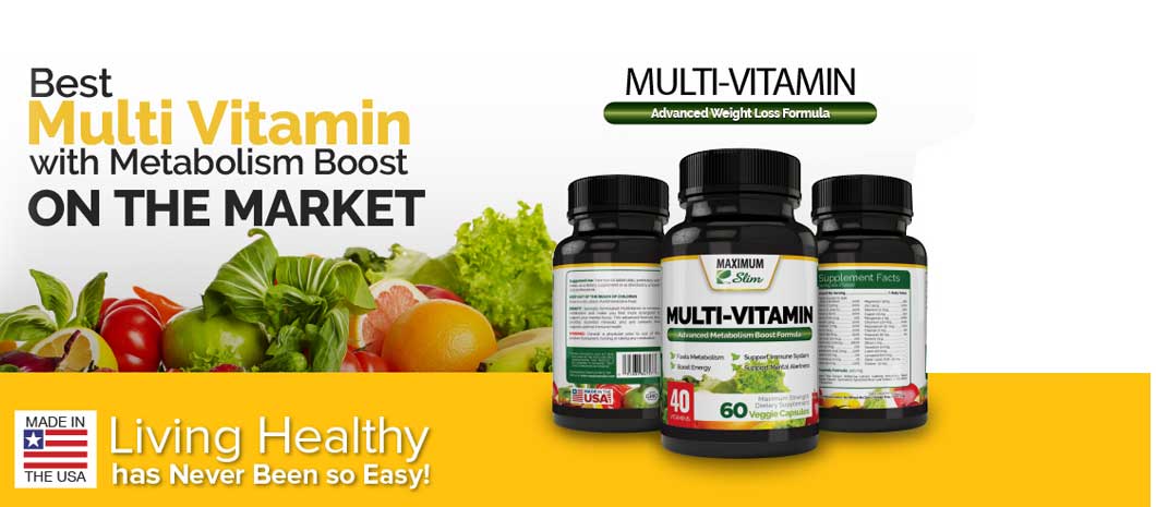 Maximum Slim Multi-Vitamin | Daily Nutritional Support for Overall Wellness
